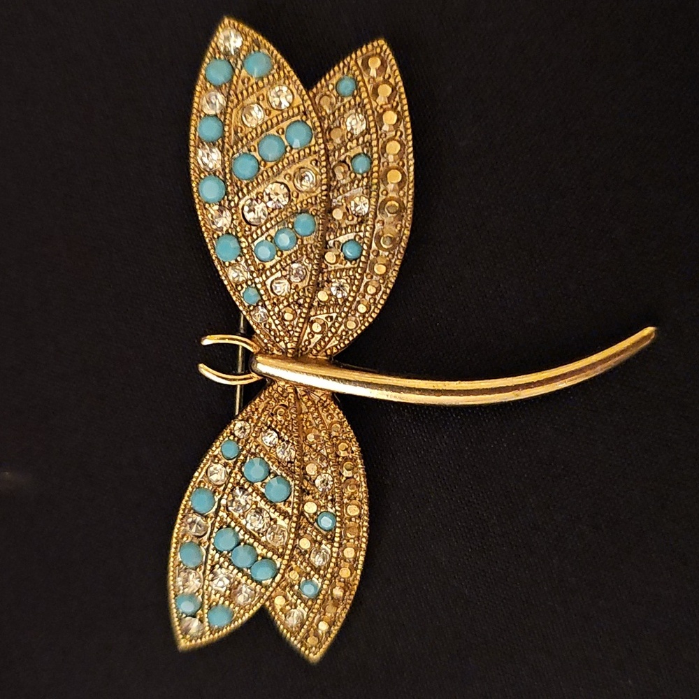 Monet Dragon Fly Brooch/Pin